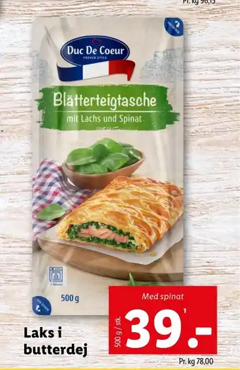 Laks i butterdej
