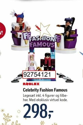 Føtex Celebrity Fashion Famous tilbud
