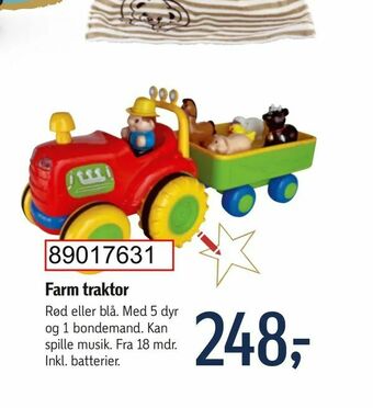 Føtex Farm traktor tilbud