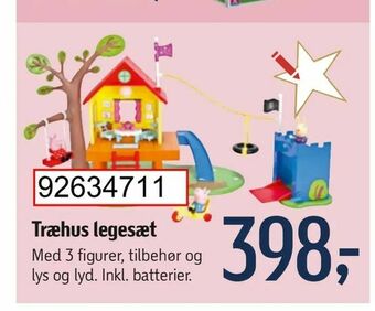 Træhus legesæt