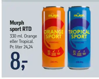 Føtex Murph sport RTD tilbud