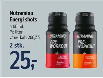 Føtex Nutramino Energi shots tilbud