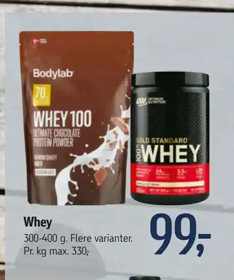 Føtex Whey tilbud