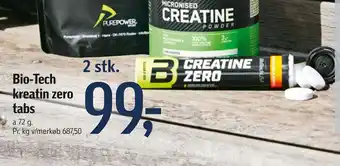 Føtex Bio-Tech kreatin zero tabs tilbud