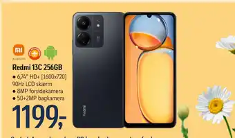 Føtex Redmi 13C 256GB tilbud