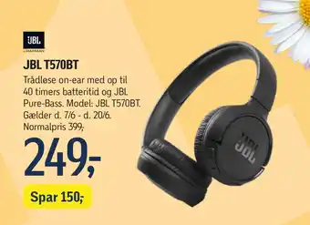 Føtex JBL T570BT tilbud