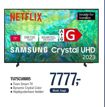 Føtex SAMSUNG TU75CU8005 tilbud