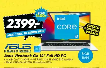 Bilka Asus Vivobook Go 14” Full HD PC tilbud
