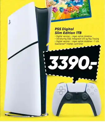 Bilka PS5 Digital Slim Edition 1TB tilbud