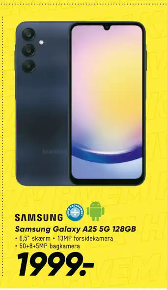 Bilka Samsung Galaxy A25 5G 128GB tilbud
