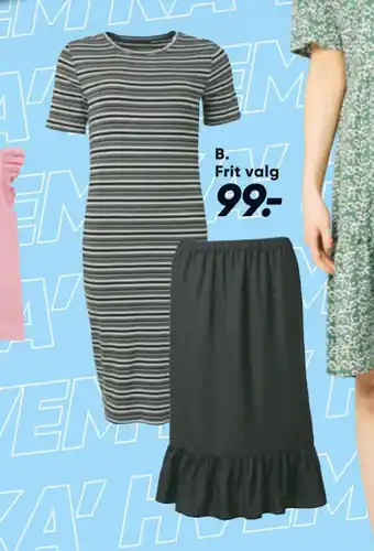 Bilka Kjole eller nederdel tilbud