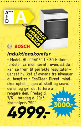 Bilka Induktionskomfur tilbud