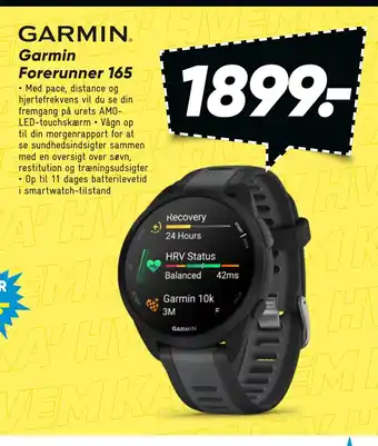 Bilka Garmin Forerunner 165 tilbud