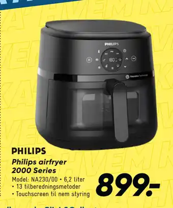 Bilka Philips airfryer 2000 Series tilbud