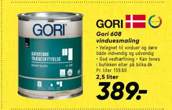 Bilka Gori 608 vinduesmaling tilbud