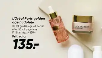 Bilka L'Oréal Paris golden age hudpleje tilbud