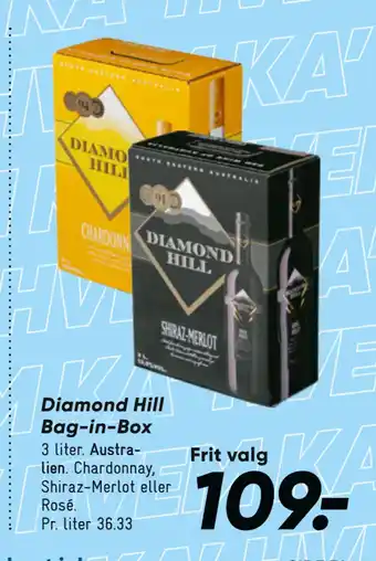 Diamond Hill Bag-in-Box