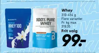 Bilka Whey tilbud