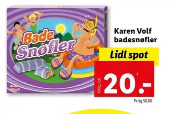 Lidl Karen Volf badesnøfler tilbud
