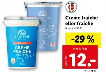 Lidl Creme fraiche eller fraiche tilbud