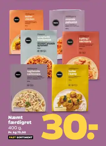 Netto Næmt færdigret tilbud