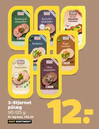Netto 3-Stjernet pålæg tilbud