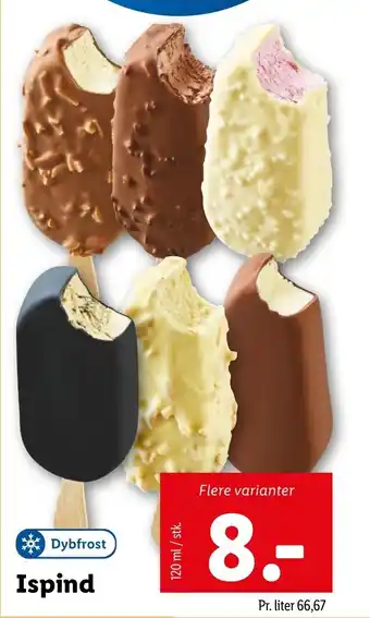 Lidl Ispind tilbud