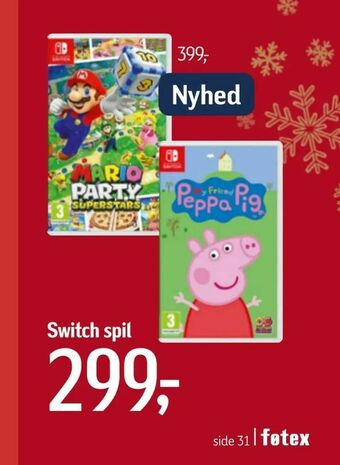 Føtex Switch spil tilbud