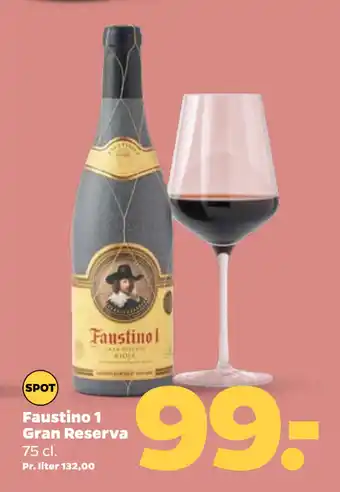Netto Faustino 1 Gran Reserva tilbud