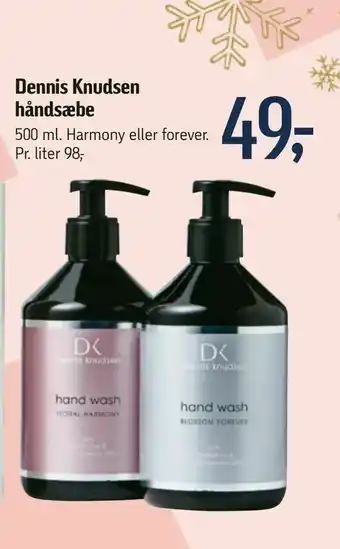 Føtex Dennis Knudsen håndsæbe tilbud