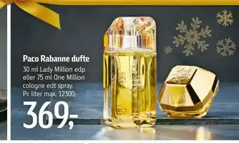 Føtex Paco Rabanne dufte tilbud