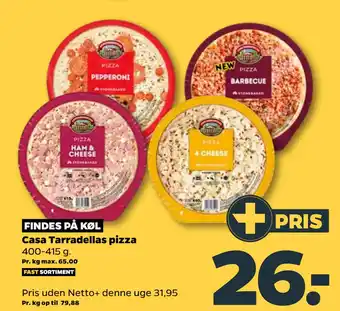 Netto Casa Tarradellas pizza tilbud