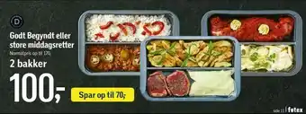 Godt Begyndt eller store middagsretter