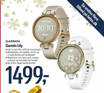 Føtex Garmin Lily tilbud
