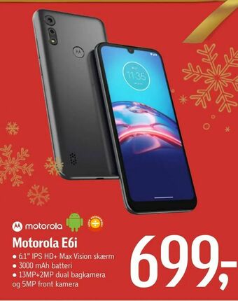 Føtex Motorola E6i tilbud