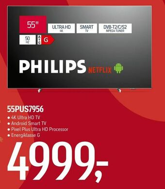 Føtex Philips 55pus7956 tilbud