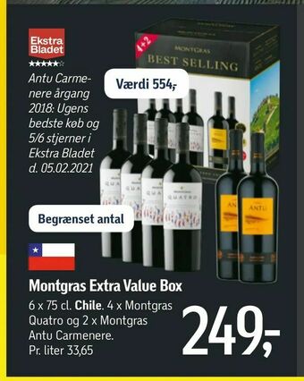 Føtex Montgras Extra Value Box tilbud
