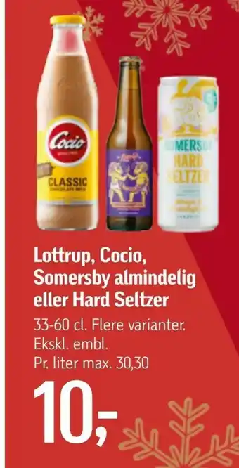 Føtex Lottrup, Cocio, Somersby almindelig eller Hard Seltzer tilbud