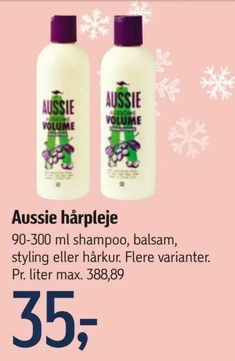 Føtex Aussie hårpleje tilbud