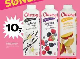 SuperBrugsen Cheasy yoghurt tilbud