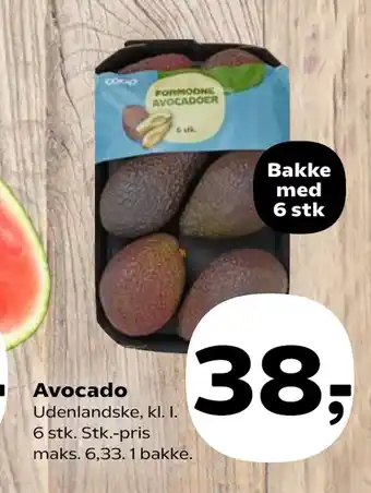 SuperBrugsen Avocado tilbud