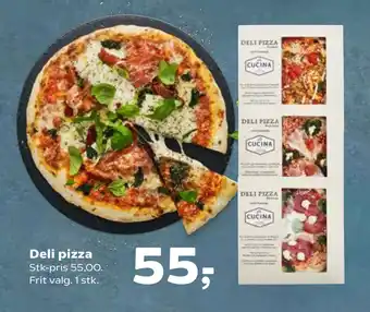 SuperBrugsen Deli pizza tilbud
