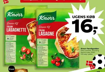 Kvickly Knorr færdigretter tilbud