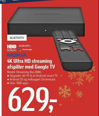 Føtex 4K Ultra HD streaming afspiller med Google TV tilbud