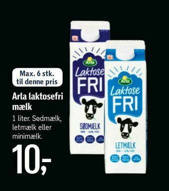 Føtex Arla laktosefri mælk tilbud