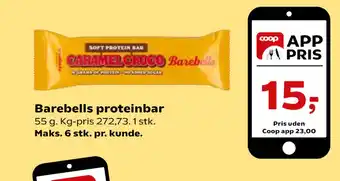Barebells proteinbar