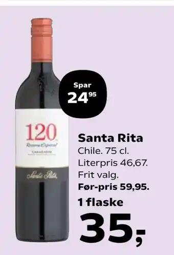 Kvickly Santa Rita tilbud