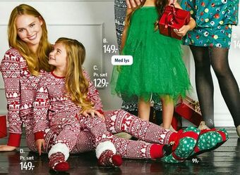 Føtex Pyjamas tilbud