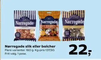 Kvickly Nørregade slik eller bolcher tilbud