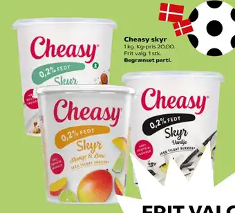 Kvickly Cheasy skyr tilbud